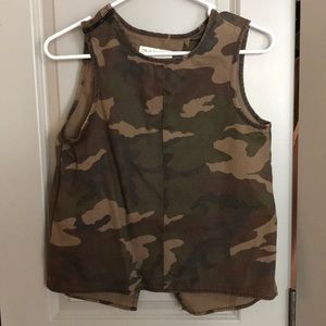 Rag & Bone camo top